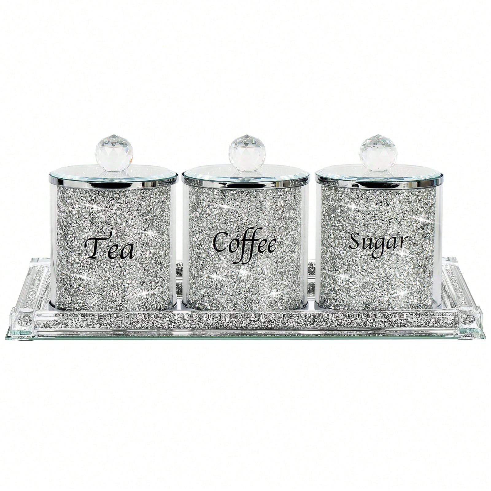 Coffee Sugar Tea Canister Set  - Coffee Tea Canister Set ulasan dan harga