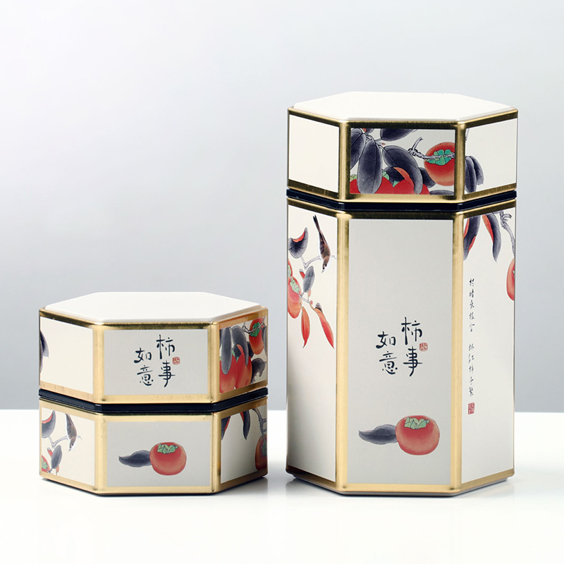 Creative Hexagonal Teapot Tin  - Cast Iron Teapot ulasan dan harga