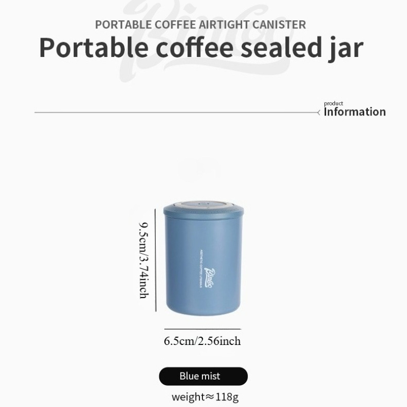 Bincoo Coffee Powder Airtight  - Coffee Tea And Sugar Canisters ulasan dan harga