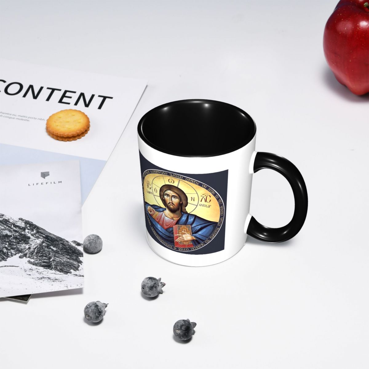 Christ Pantocrator Orthodox Ic - Coffee Tea Icon ulasan dan harga