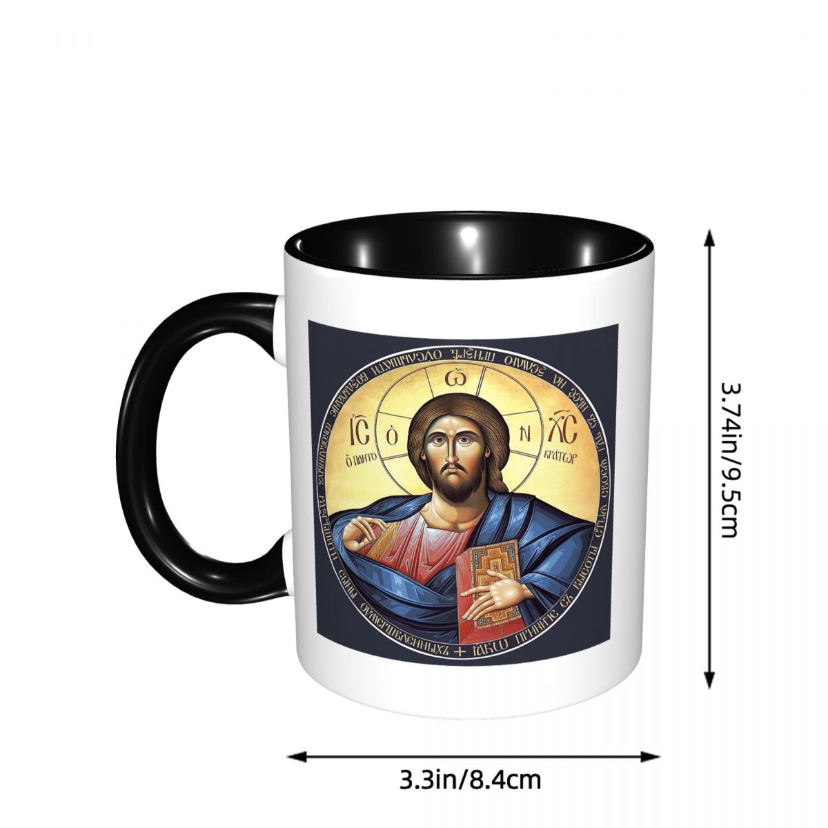 Christ Pantocrator Orthodox Ic - Coffee Tea Icon ulasan dan harga