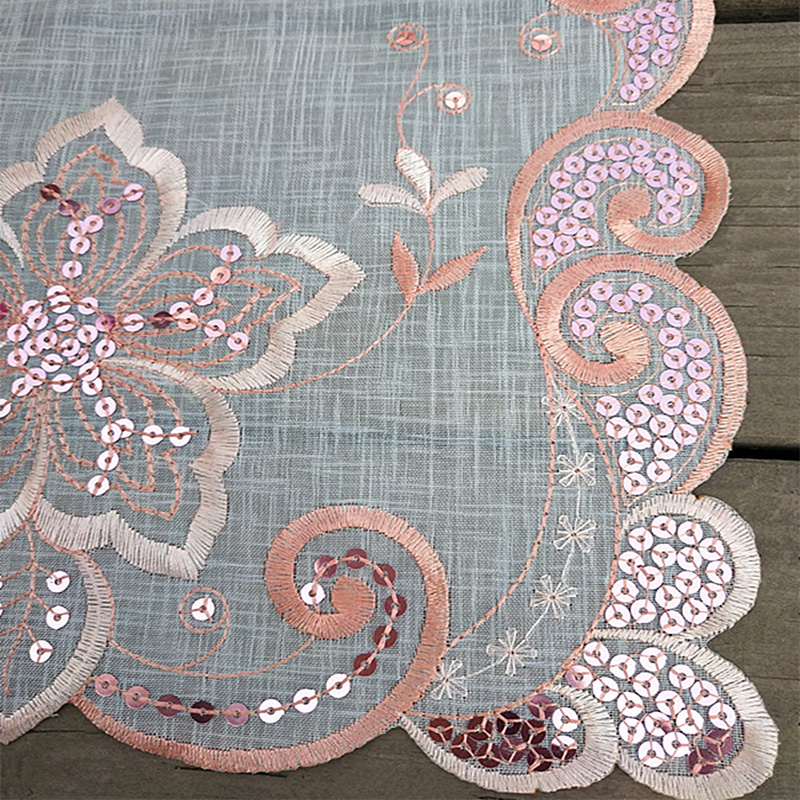 Modern Lace Placemat Cup Coast - Coffee Tea Place ulasan dan harga