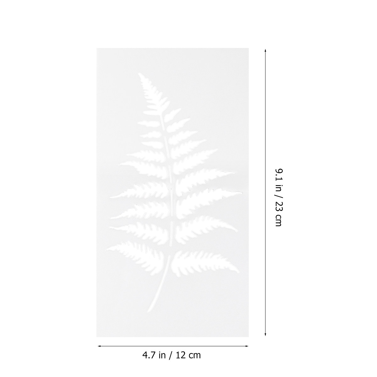 5Pcs High-Quality Plant Leaf S - Coffee Stencil Art ulasan dan harga