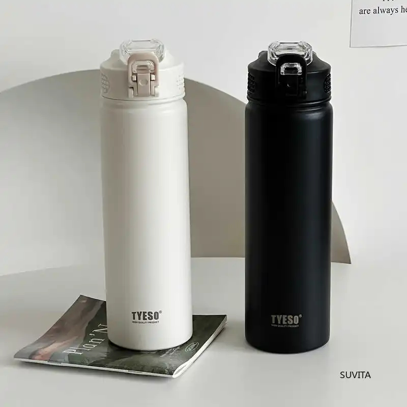TYESO 600/750ml Thermos Water  - Cold Brew Bottle ulasan dan harga