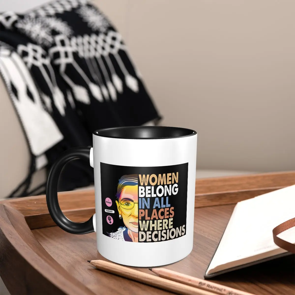 RBG Ruth Bader Ginsburg Women  - Coffee Tea Place ulasan dan harga