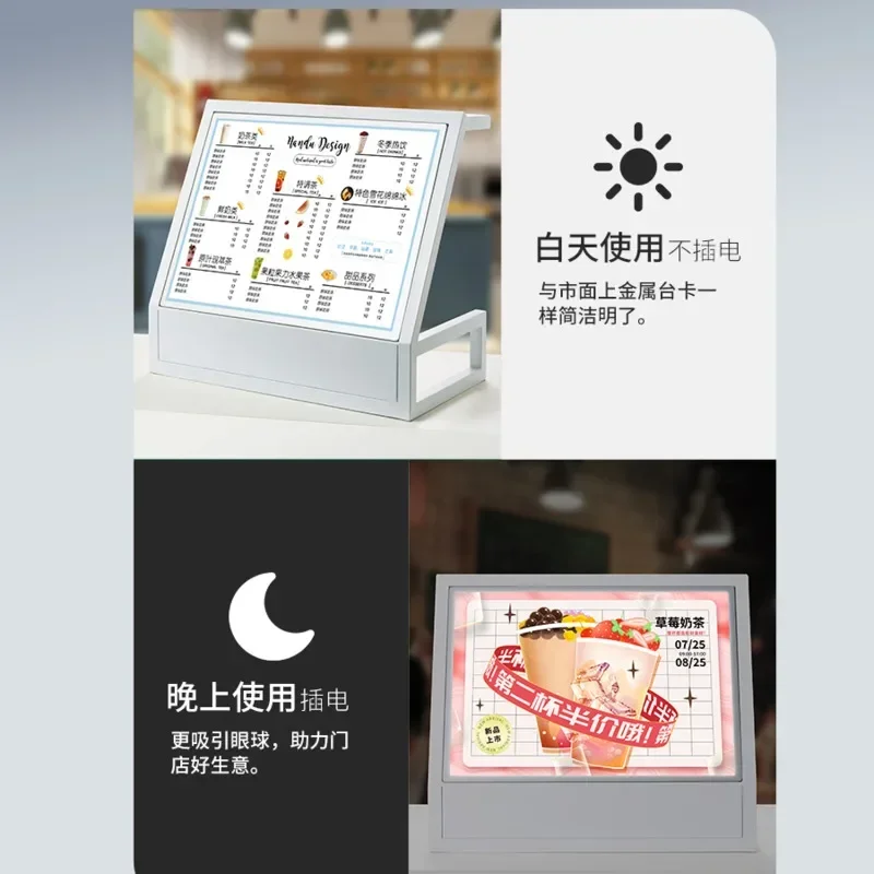 LED Menu Display Card for Coff - Coffee Tea Menu ulasan dan harga
