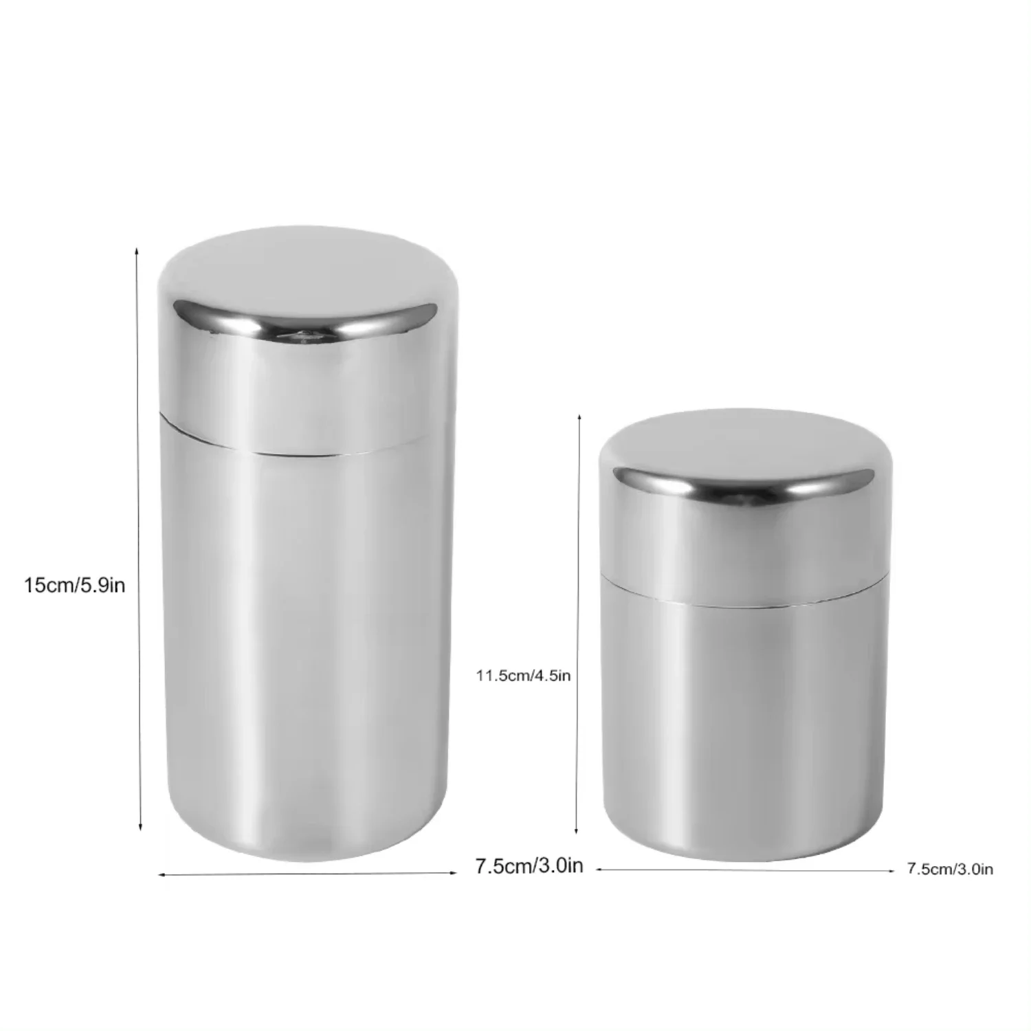 Stainless Steel Tea Leaf Tins  - Coffee Tea And Sugar Canisters ulasan dan harga
