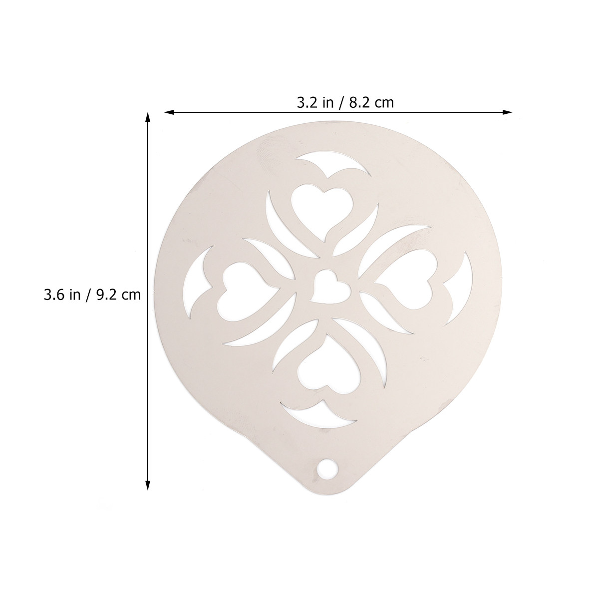 Coffee Art Stencils Mold Cappu - Coffee Stencil Art ulasan dan harga
