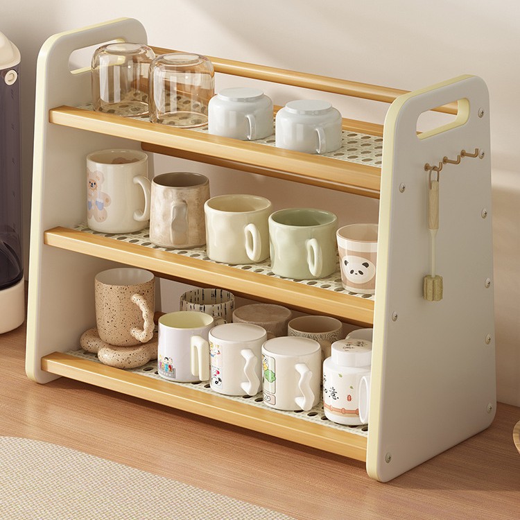 Cup holder, shelf, cup storage - Coffee Tea Place ulasan dan harga