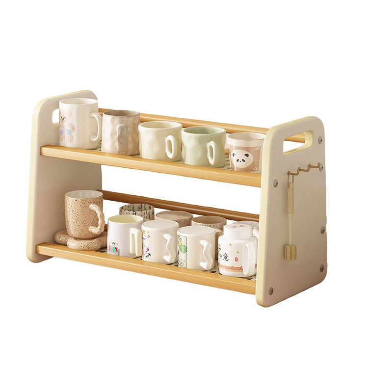 Cup holder, shelf, cup storage - Coffee Tea Place ulasan dan harga