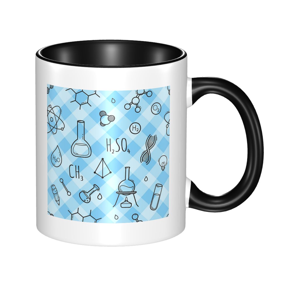 Science Icons Plaid Pattern A  - Coffee Tea Icon ulasan dan harga