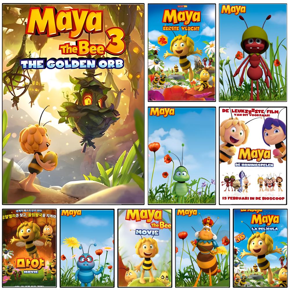 Anime M-Maya the Bee Poster  S - Maya Coffee & Tea Ulasan ulasan dan harga
