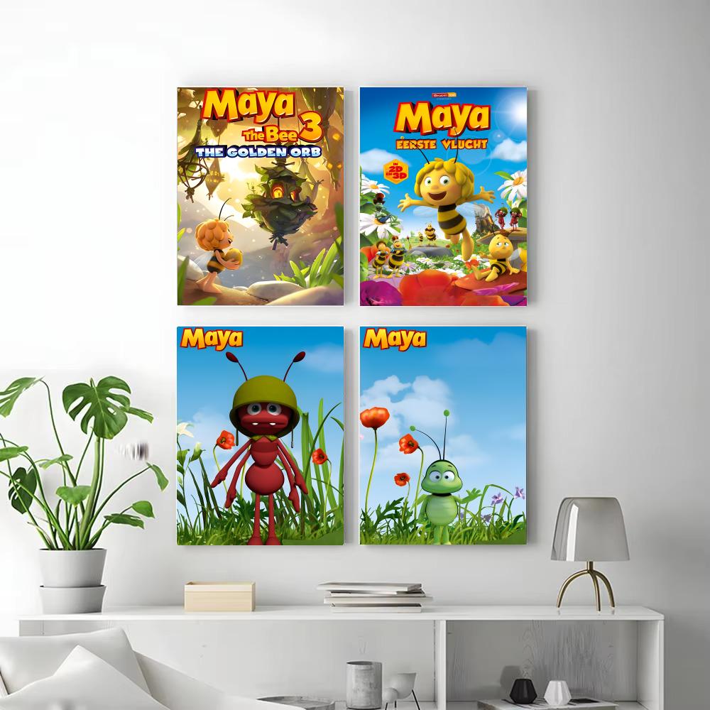 Anime M-Maya the Bee Poster  S - Maya Coffee & Tea Ulasan ulasan dan harga